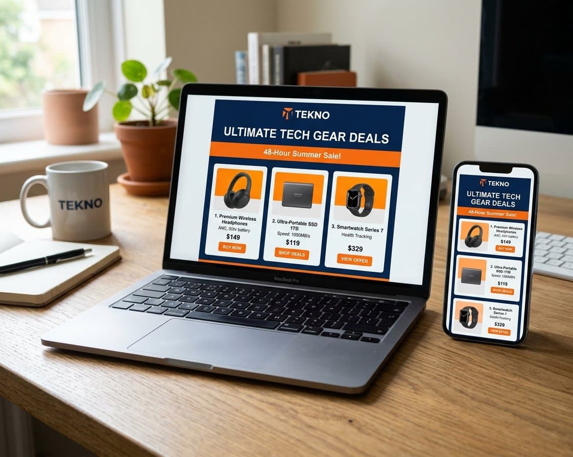 Her E-posta Programında Düzgün Görünen HTML Şablon