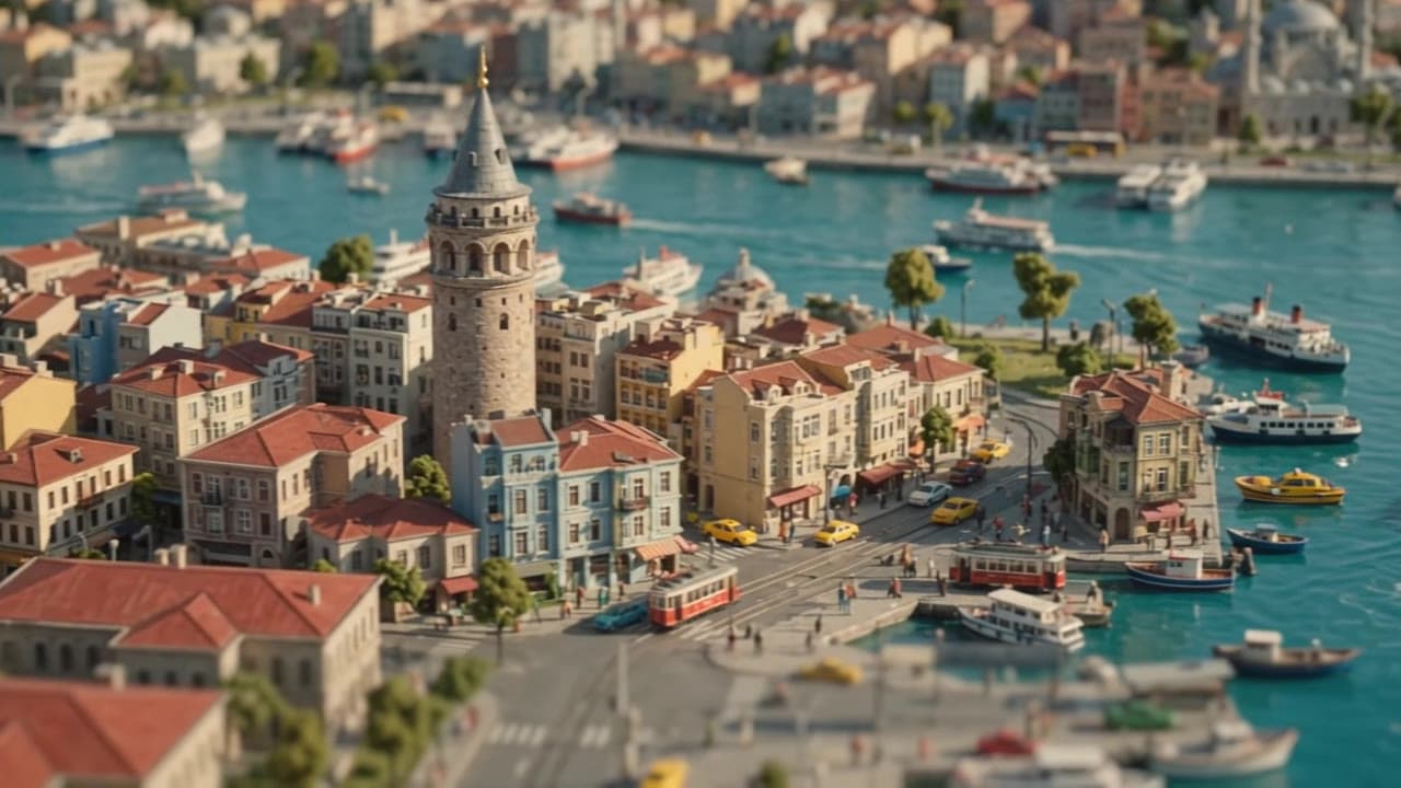 Minyatür Şehir Dioraması
